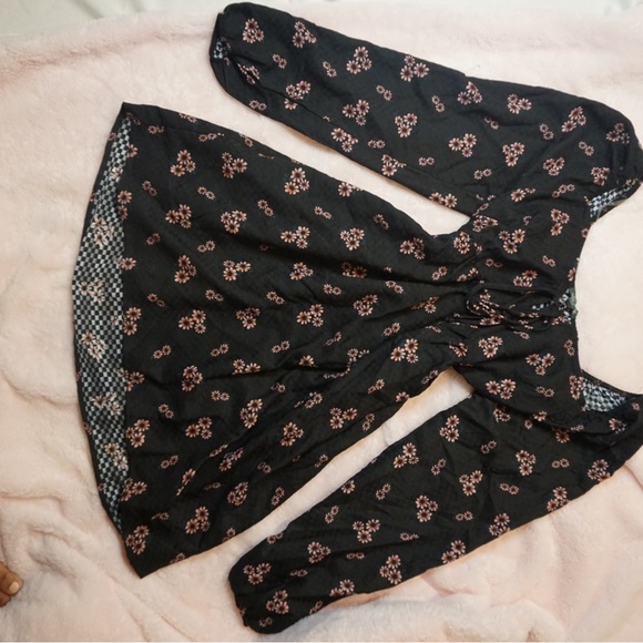 Long sleeves mini dress - Picture 5 of 6